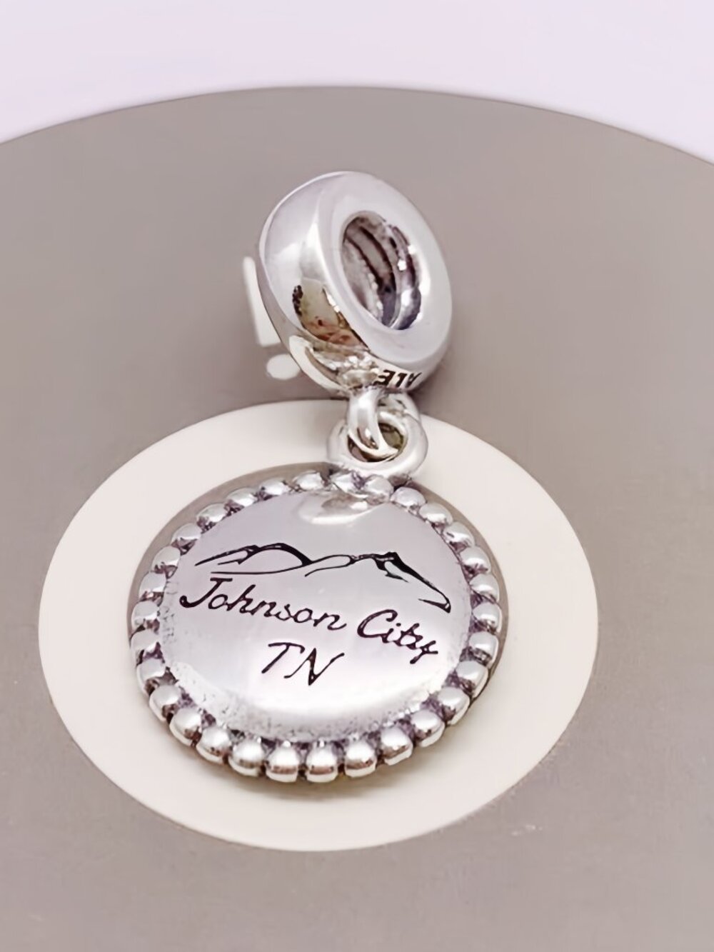 Pandora Johnson City Exclusive Dangle Charm Mountain Scene And Johnson City TN"